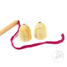 코바마켓 놀이용 전통 팽이치기 세트 민속팽이