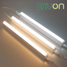 데이온 LED T5 간접조명 300mm(6w) 600mm(10w) 900mm(15w) 1200mm(20w) 전구색 주백색 주광색, 6w(300mm), 1개