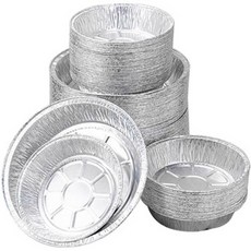 一次性氣炸鍋專用鋁箔烤盤 食品級材質 加厚耐烤, 10個裝國標食品級 7英寸3.5 - 6l通用錫紙盤, 1套