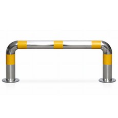 스텐 볼라드 U자형 스틸 주차 진입 금지 안전봉 규제봉, 1개, 스텐볼라드