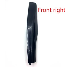 렉서스 RX330 RX350 RX400h 2004-2009 용 루프 랙 사이드 레일 엔드 캡 커버 승객 후면 63492-0E010 63493-, 02 front Right