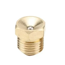 황동 프레스 볼 수나사 오일 컵 푸시 버튼 플랫 깔때기 헤드 스프링 노즐 그리스 가스 엔진 모터 수리 교체, 01 Funnel Head, 03 M6x1