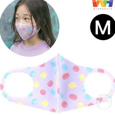 JINI 발열 마스크 마카롱 M 유아마스크