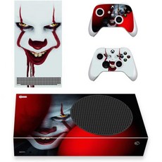 컨트롤러 스킨 보호커버 기스방지 XB 시리즈 S 슬림 콘솔 데칼 호러 비닐 스티커 랩 고스트용, for Xbox Series S