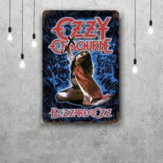 장식 포스터 빈티지 주석 간판 금속 플라크 펍 맨 케이브 클럽 벽장식, 7. Style-7