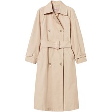 트윈셋 더블 브레스티드 트렌치코트