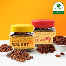그린너트 호두 피칸 정과 세트 (250g + 250g), 2개, 250g