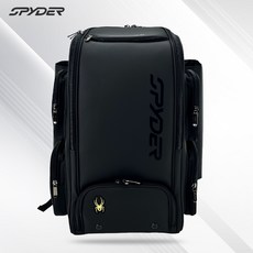 SPYDER 스파이더 아레나 야구백팩 (블랙/골드), 1개, 블랙/골드