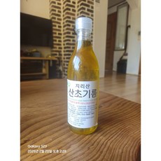 유기농 & HACCP 생압착 지리산 산초기름 350ml, 1개
