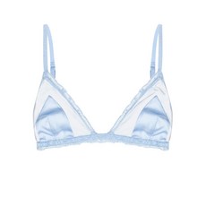 돌체앤가바나 레이스 트리밍 새틴 브라