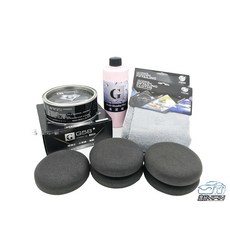 GPRO清潔蠟套裝組 二代G58 棕櫚蠟 潑水蠟 清潔臘 鍍膜蠟 封體蠟, 1個, G58+清潔蠟250ml+1黑綿1布