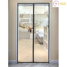 현관문 방문 자석 방충망 모기장 90x220cm 방문형모기장, 상세 참조