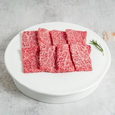 우마왕 한우 살치살 1++ 구이용 투뿔 소고기, 1개