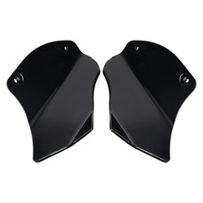 OD 할리 호환 소프테일 팻보이 브레이크아웃 튜닝 프레임 엔진 단열 플레이트 2000-2017, FB01556H(블랙)