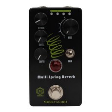 Mosky SPRING REVERB 四模式 彈簧 殘響 空間系 效果器 電 木 吉他 Ghost Echo, 1個