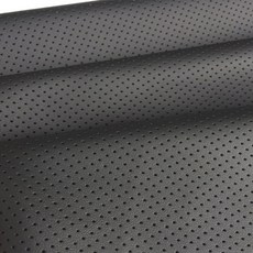 PU 가죽 초박형 표면 커버 천공 소프트 베이스 원단 가죽 인조 천 시트 DIY 공예품 137x300cm 0.5mm, 검정색