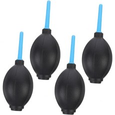 앙골리 4개 세트 휴대용 에어 블로어 먼지 제거기 카메라 렌즈 센서 키보드용 부드럽고 탄력 있는 플라스틱 압축공 펌프 일 밸브 안전 압축 공기 장치 DSLR 및 전자기기용, 카메라 렌즈 센서 키보드용 휴대용 공기 송풍기 먼지 4