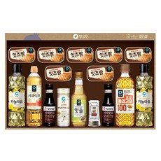 청정원 종합 16호 설날 명절 햄 카놀라유 간장 선물세트, 2개