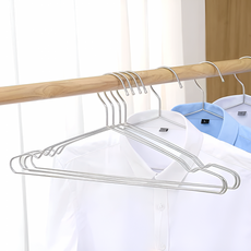 애완용 강아지 고양이 금속 옷걸이 20cm 실버컬러, 1개