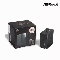 ASRock 애즈락 DeskMini X600 USB4 8500G 150W M.2 디앤디컴 (64GB M.2 512GB) 사무용 고성능 라이젠 미니PC