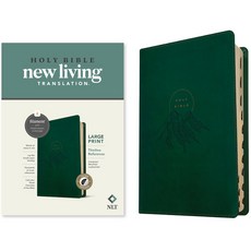 (영문도서) NLT Large Print Thinline Reference Bible Filament Enabled Edition (Red Letter Leatherlike ... Imitation Leather, Tyndale House Publishers, English, 9781496466297