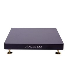 받침대 방진 패드 오석 받침 거치대 스피커 서브, 블랙 매트 페인트 220350