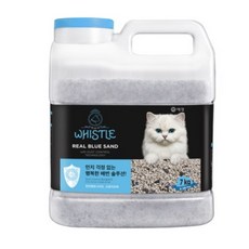 휘슬 리얼블루 샌드 벤토나이트 고양이모래, 7kg x 1개, 7kg, 3개