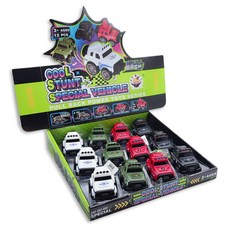 토이즈데이 레스큐 SUV 풀백카 어린이 장난감 단체 선물 구디백, 1박스, 4종 균일혼합 12P