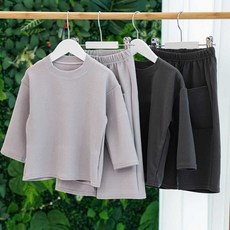 루즈핏 아동복 상하복 세트 편한 데일리 형제룩 코디_35fgjyuea