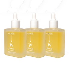 르꽁뜨바이헤어 W 헤어 오일, 3개, 50ml