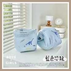 ᴅ.ʏ sʜᴏᴘ/【台灣 】兒童浮力手臂圈, 1個, 藍色恐龍（一對）