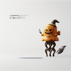 聖誕節魔性迷你【跳舞幽靈擺件】扭動髮條滑行【創意解壓小擺飾, 1個, 發條舞蹈幽靈