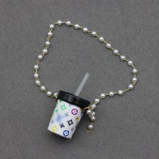 팝마트 인형 미니어쳐 가방 라부부 베이비 백 CRYBABY 15cm 핸드백 트렌드, 11 L 화이트 텀블러