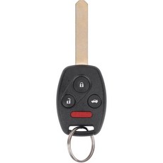 2003-2007 혼다 어코드와 호환되는 버키 키리스 엔트리 리모컨 언컷 차량 점화 키 포브 OOCG8D-380H-A 교체 4 버튼