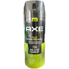 AXE 脈衝能量柑橘香調噴霧式除臭劑 72H雙效科技, 96g, 1個, 150ml