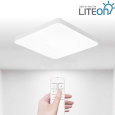 라이톤 LED 리모컨 사각방등 50W 디밍