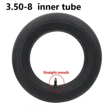 6인치타이어 내부 튜브 3.50-8 타이어 수레 트롤리 돌리 잔디 무버 고 카트 교체 8 인치 스트레이트/벤드, 02 straight 1pcs