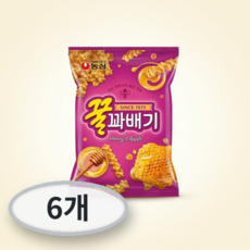 꿀꽈배기, 90g, 6개