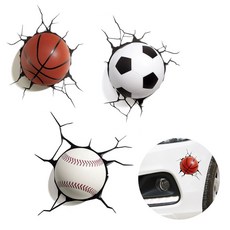 도나토르 차량용 3D 스티커 흠집 자동차 기스2P, 2개, 농구공