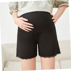 임부 편안한 속옷 반바지 임신 중기 후기 배 부분 신축 팬티 숏팬츠 홈웨어 잠옷