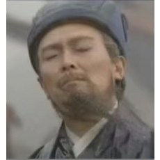 雕刻摺扇 諸葛亮, 如圖所示, 1個