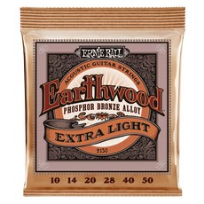 Ernie Ball Earthwood系列 民謠吉他弦 磷青銅 2150, 1個