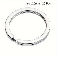 10 20 40개 분리형 가정용 걸이 평면 키체인 가방 자동차 액세서리 키링 대량, 20pcs