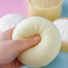 리빙릿 만두 말랑이 스트레스볼 스트레스해소 주물럭 스퀴시, 1개, 45g, 상세페이지 참조