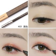 Judydoll 橘朵 絲柔眼線膠筆 臥蠶高光眼影多合一, 1個, #01 黑色