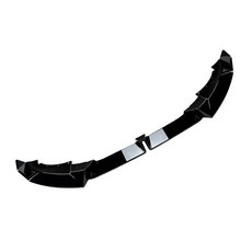 BMW X6 G06 M 스포츠 xDrive40d 40i 30d M60i 2023-2025 글로스 블랙 프론트 범퍼 립 스플리터 3PCS 바디킷 호환, Gloss 블랙