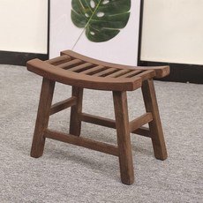 實木小凳子浴室凳子洗澡坐凳木凳子實木特價條紋穿鞋凳門口可坐沐浴椅 洗澡椅 洗澡凳 矮凳