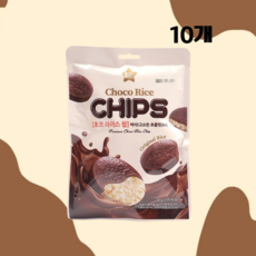 스타팝 초코 라이스칩 35g 군것질 초코 과자, 10개