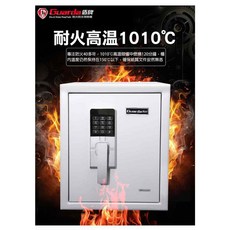 Guarda盾牌 防火保險櫃 防火120分鐘 電子密碼(8小時防水/120分鐘防火 五年保固 3175SKC 白色), 1個, 白色