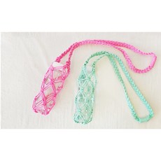 마크라메 텀블러백 diy 네트백 12컬러 마크라메 가방만들기, 민트